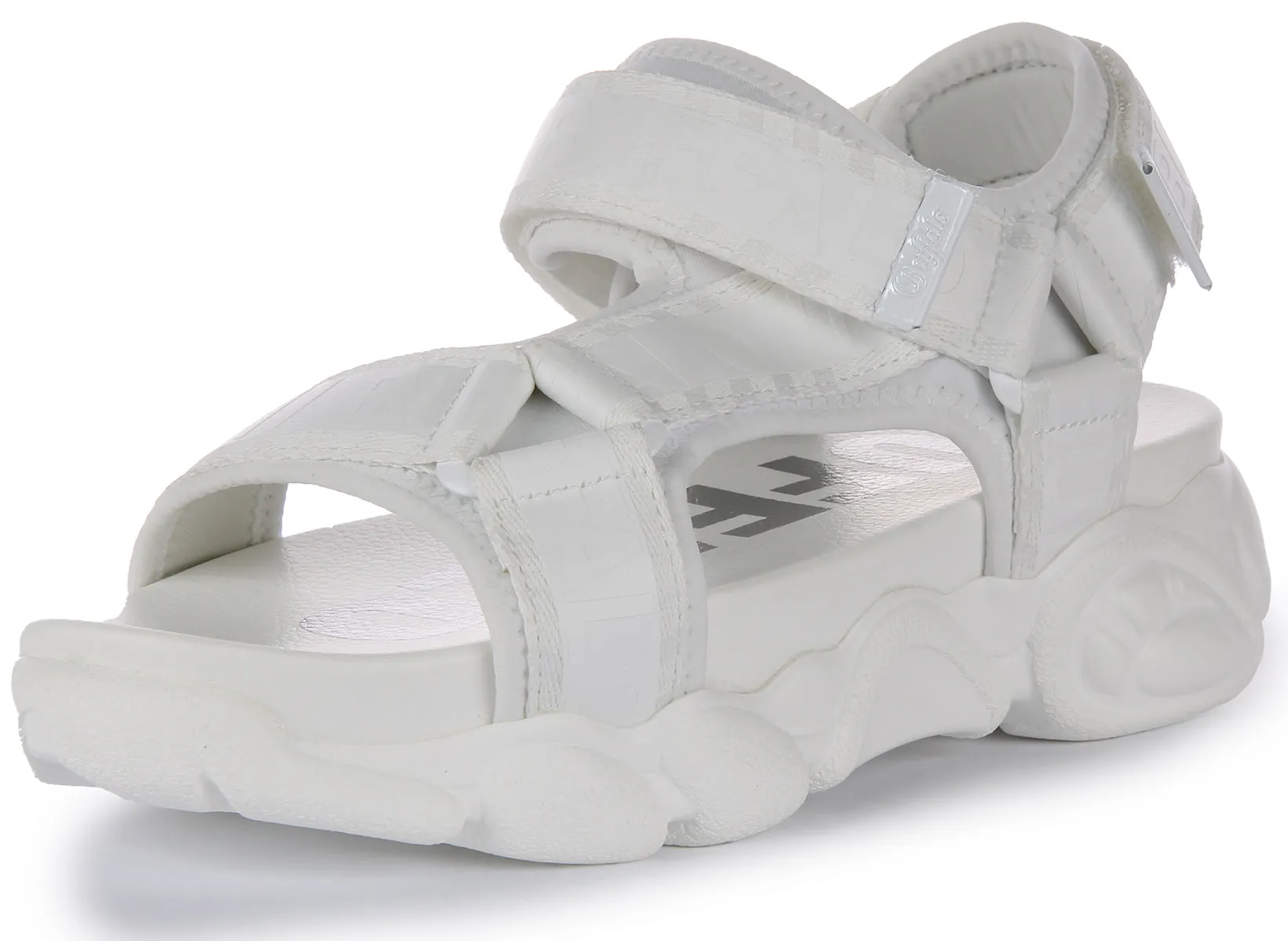 Sandale Buffalo Cld Tec en blanc pour femmes - Chaussures Buffalo