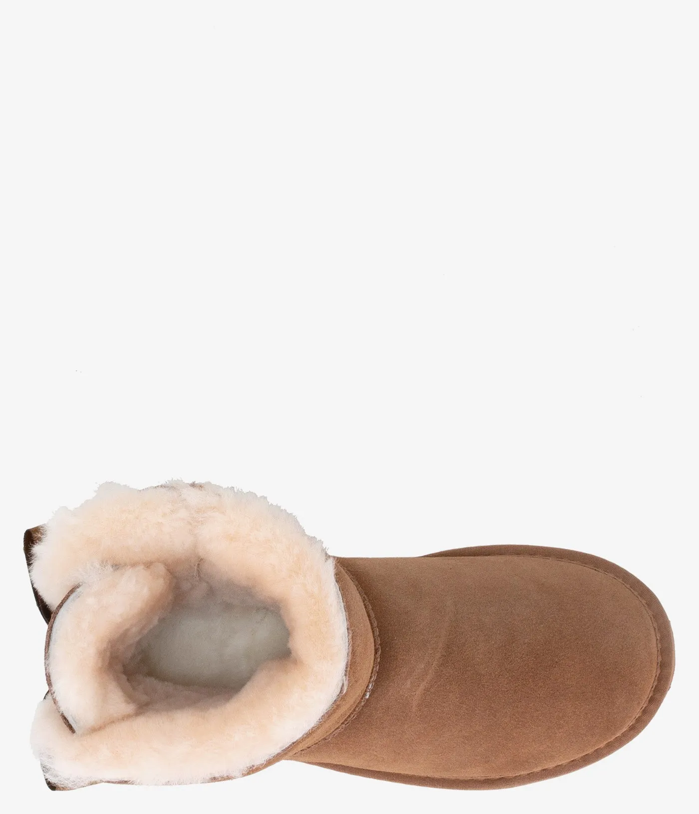 Botte en peau de mouton à mini ruban Burleigh - Femme