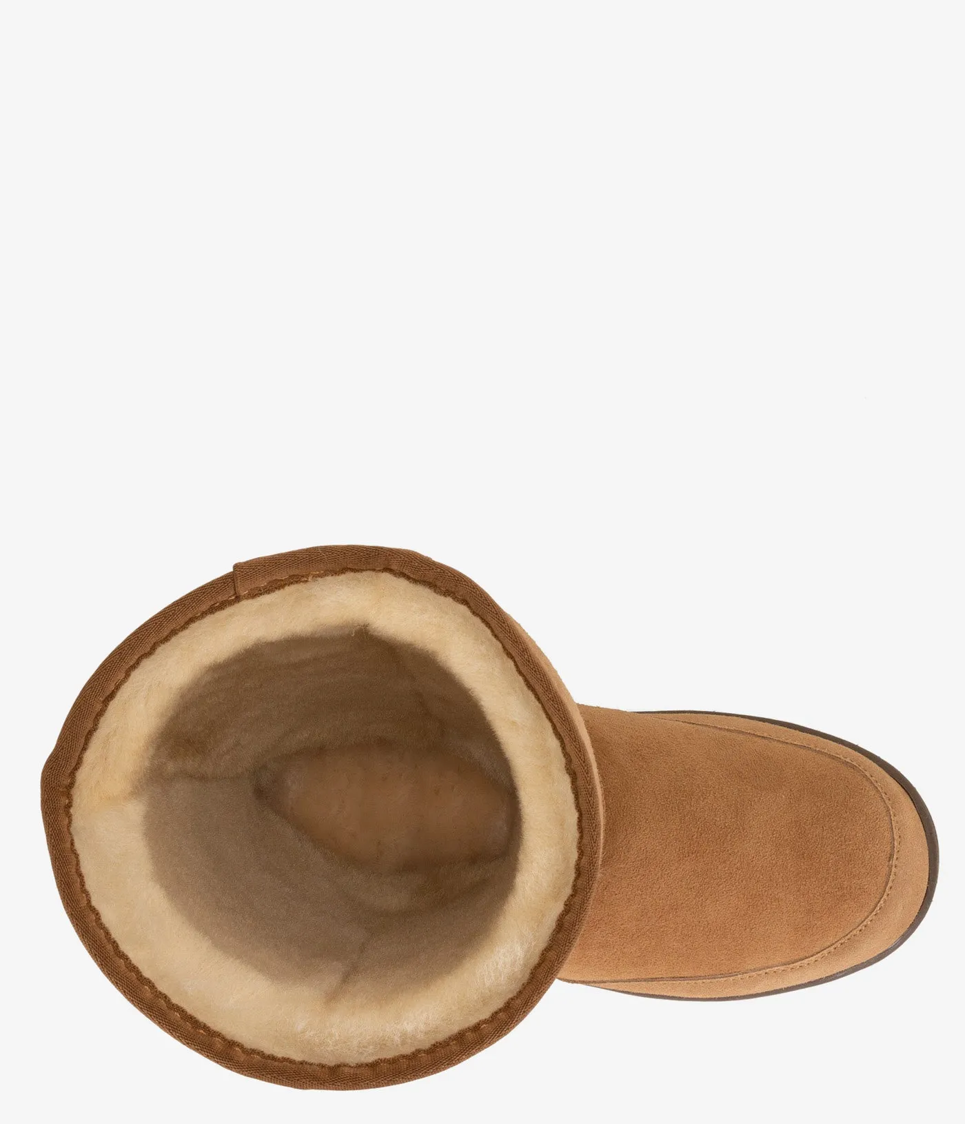 Botte Burleigh Tall Twinface en peau de mouton avec semelle robuste - Femmes