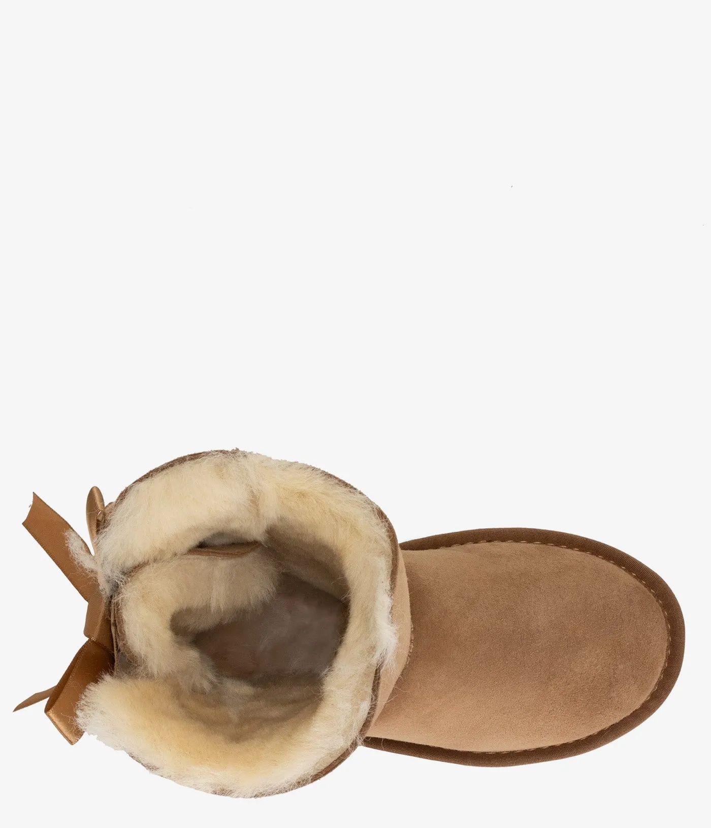 Bottes doubles nœuds courts en peau de mouton Twinface Burleigh - Femmes