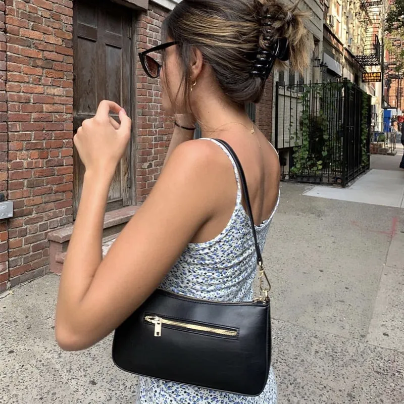 Sac à bandoulière en toile pour femme Petit sac à main Vintage Sac messager femme Sacs subaxillaires tendance Kandall Marque de luxe Bolsa A143 Sacs Fashion Nova