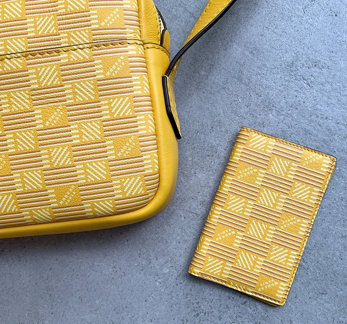 Organisateur de cartes, Sacs Moreau Jaune