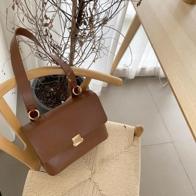 Sacs à bandoulière rétro décontractés pour femmes - Marque de designer - Chic - Bandoulière - Sacs à main féminins - Luxe - Cuir PU - Sac messager - Grand sac à main - Mode Nova Bags