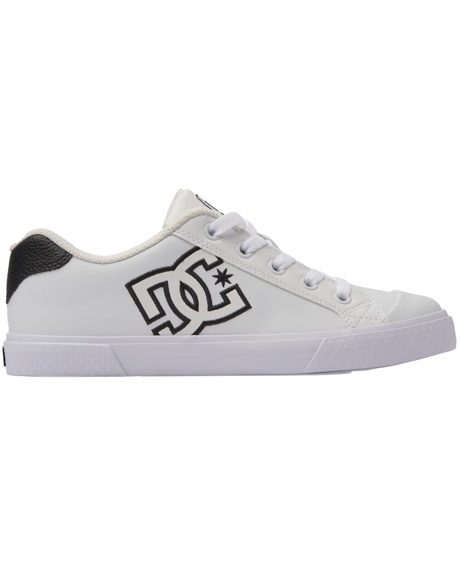 Chaussures Chelsea en Blanc & Noir
