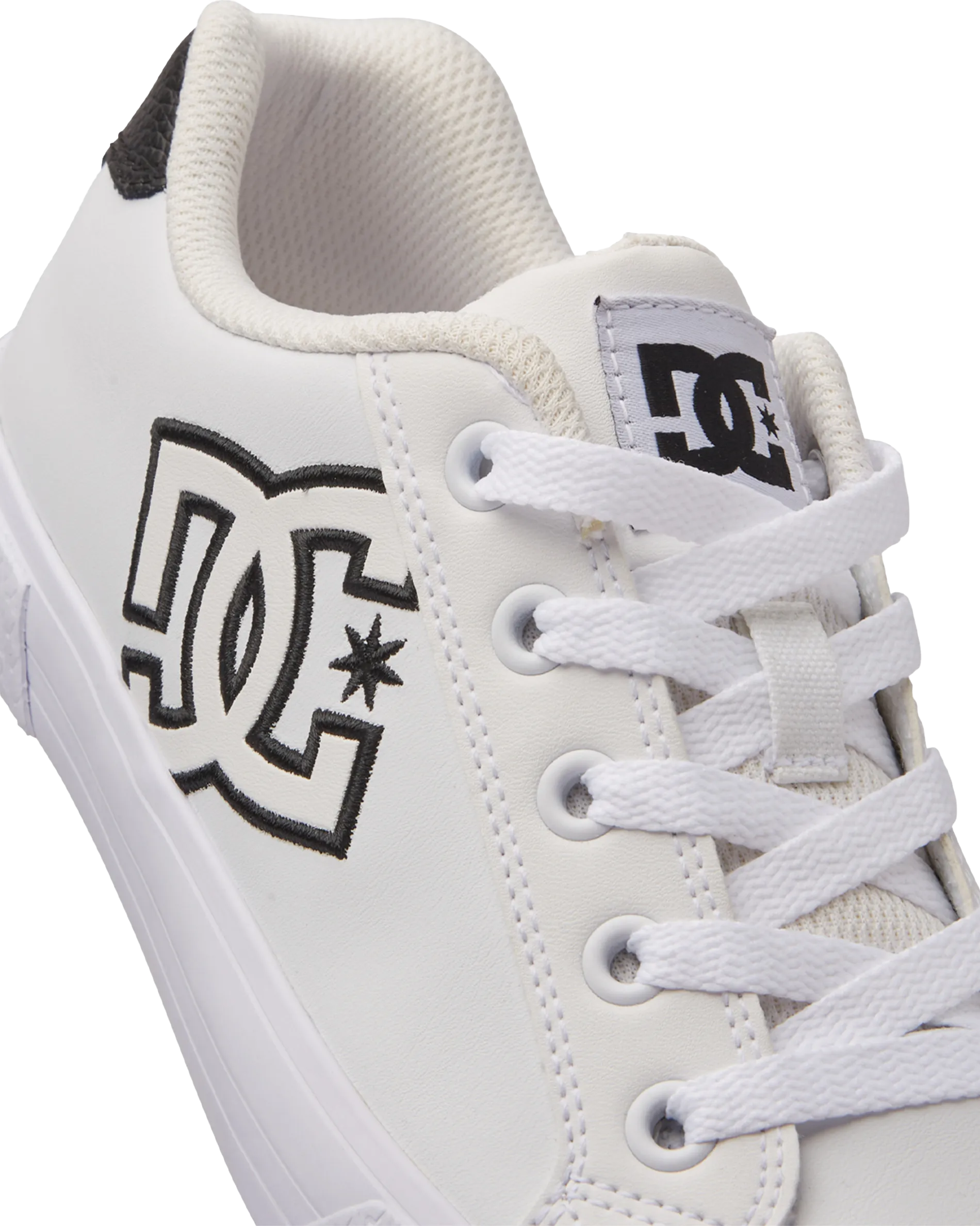 Chaussures Chelsea en Blanc & Noir