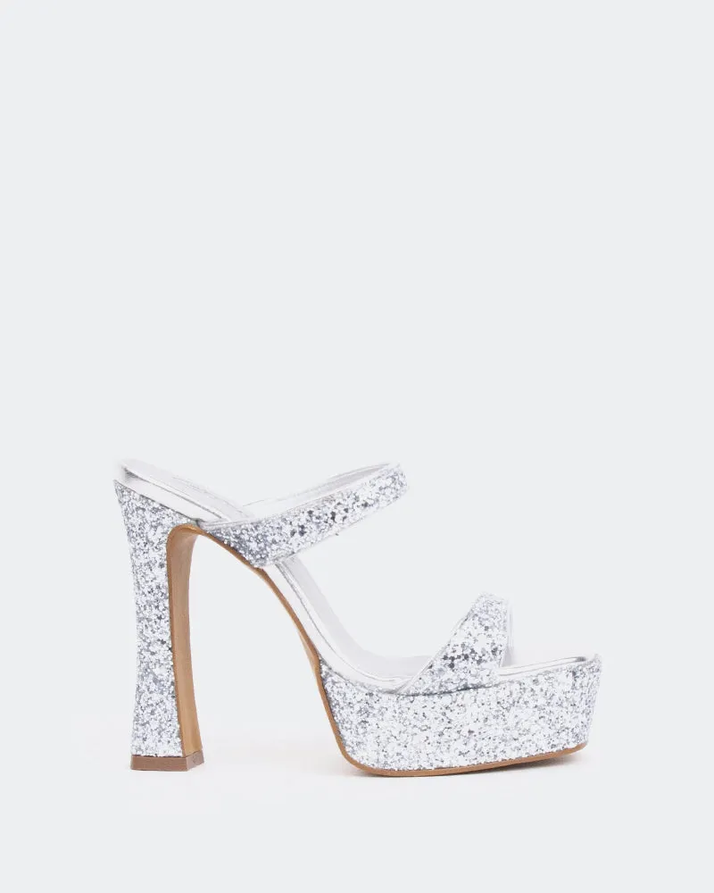 Chiuri, Paillettes Argentées/Briller Argenté