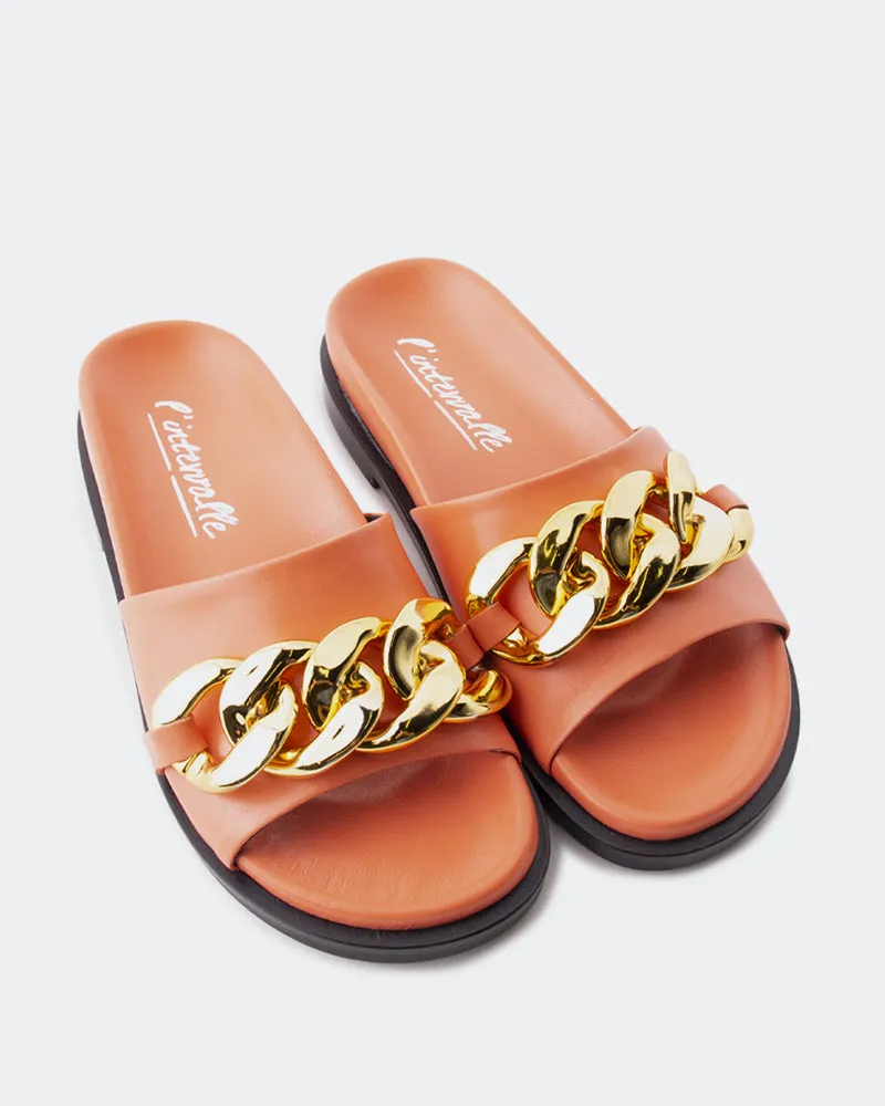 Cipriana Cuir Corail