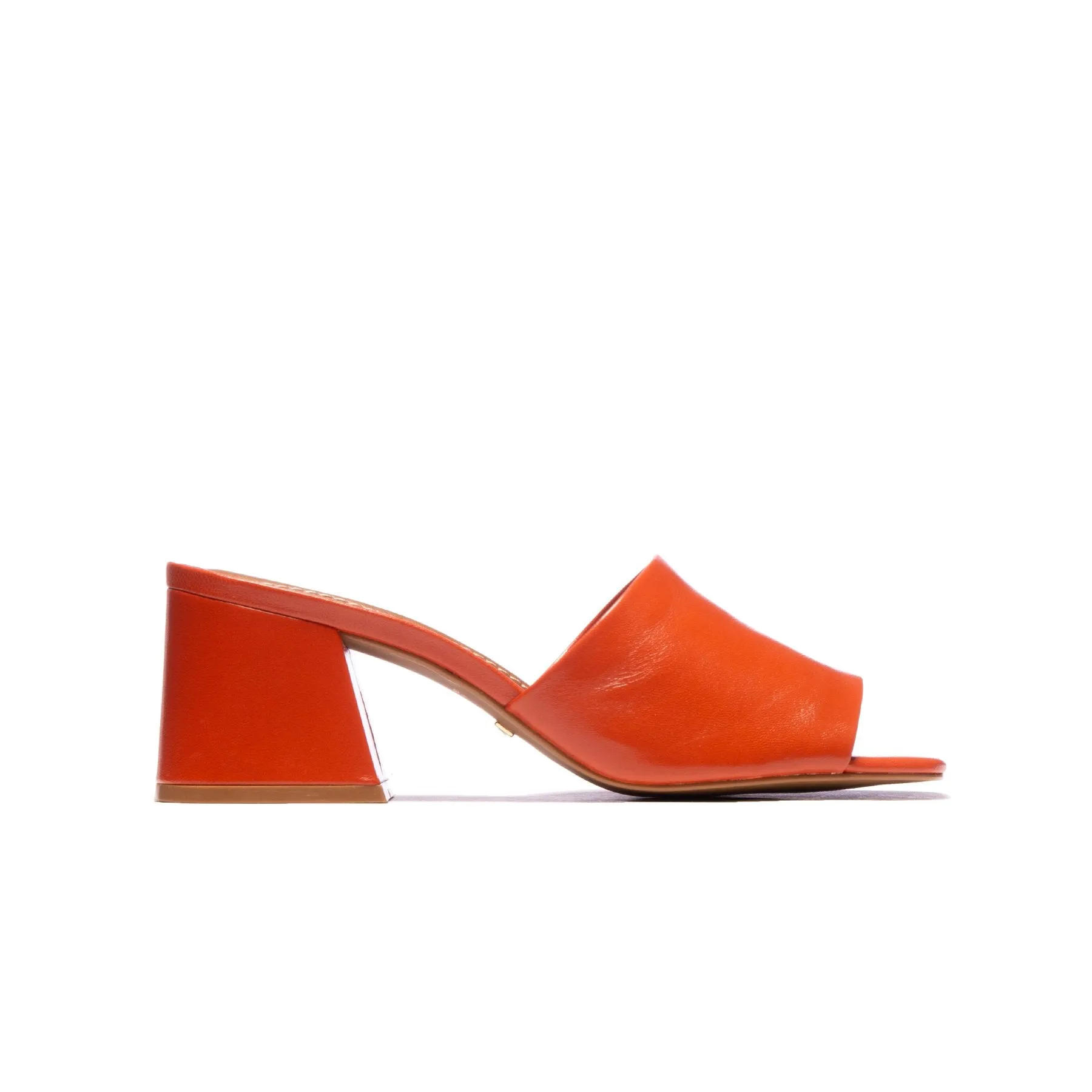 Clarabelle Cuir Orange