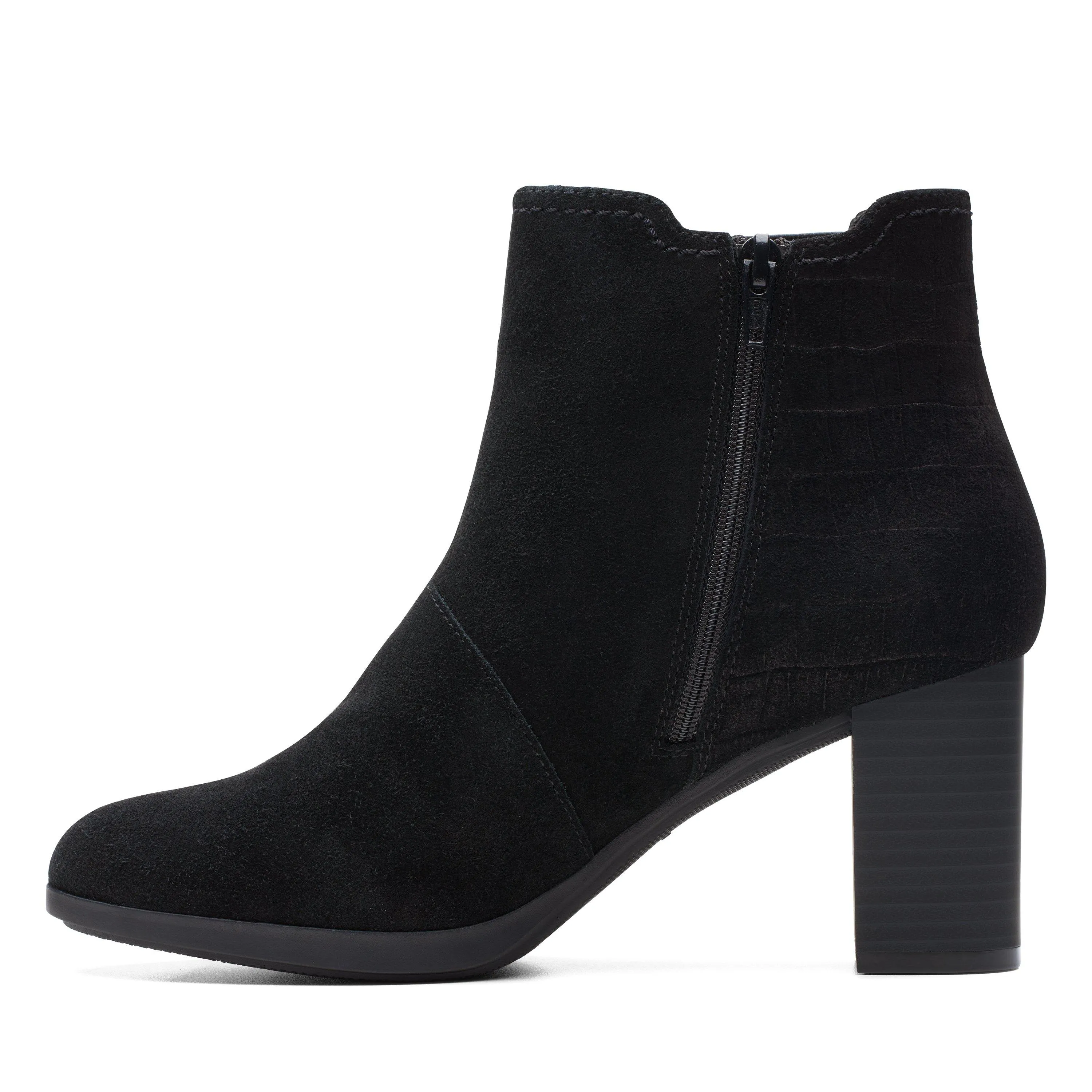 Clarks Bayla Rose en Suède Noir
