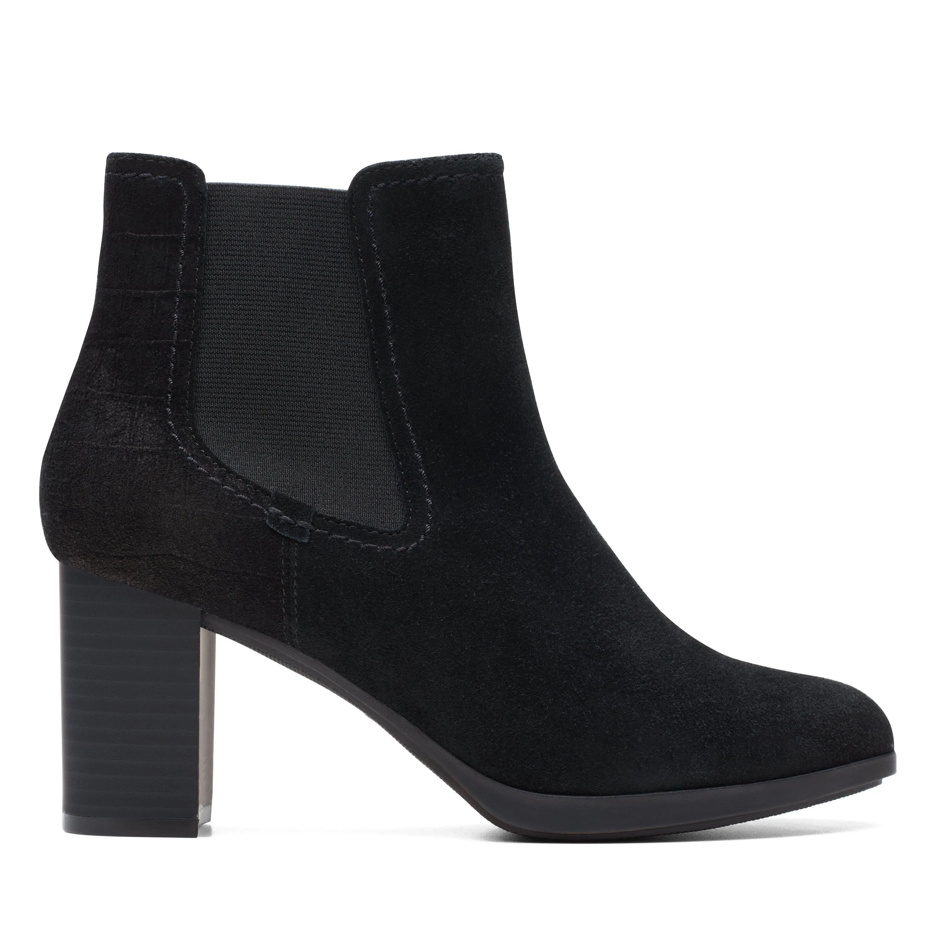 Clarks Bayla Rose en Suède Noir