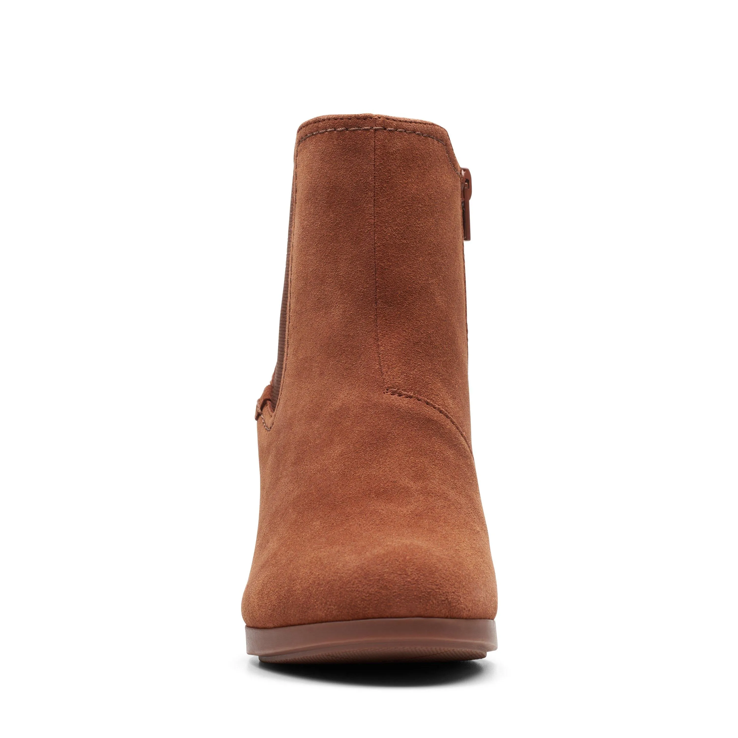 Clarks Bayla Rose en daim marron