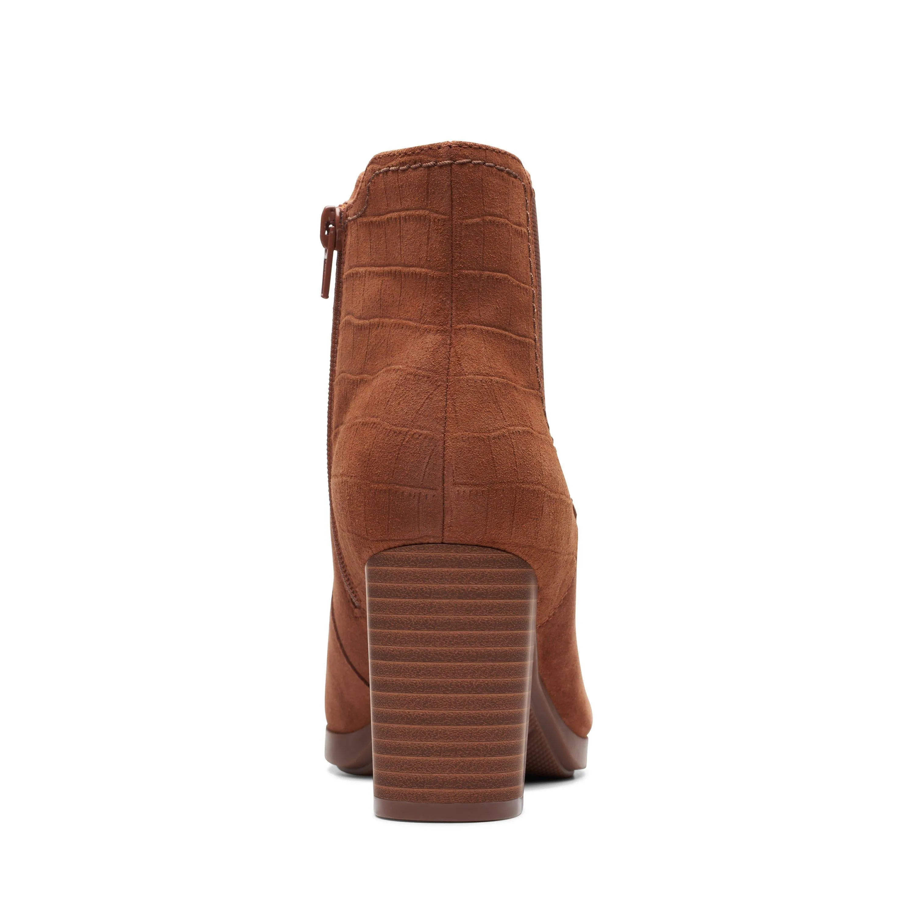 Clarks Bayla Rose en daim marron