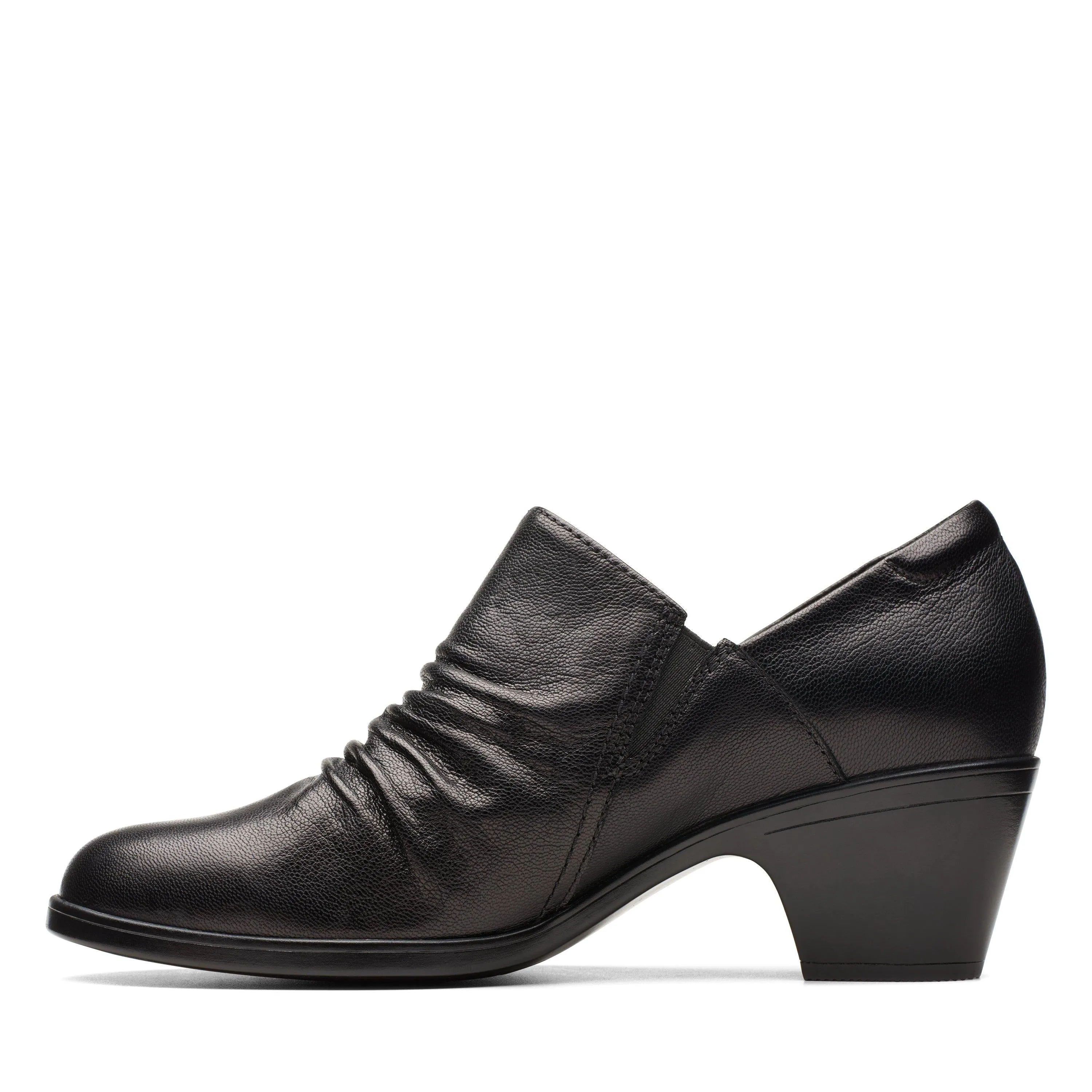 Clarks Emily2 Cove en Cuir Noir