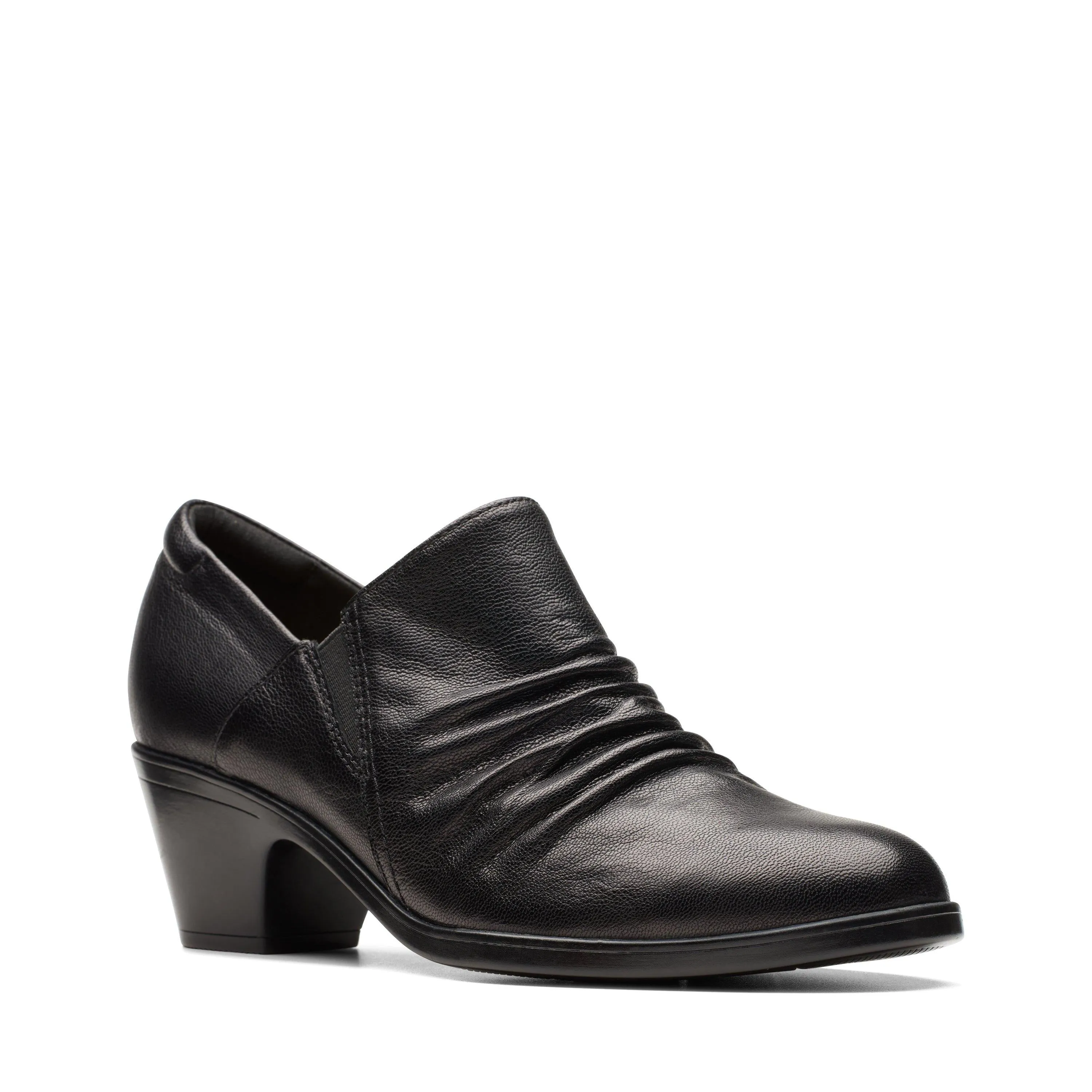 Clarks Emily2 Cove en Cuir Noir