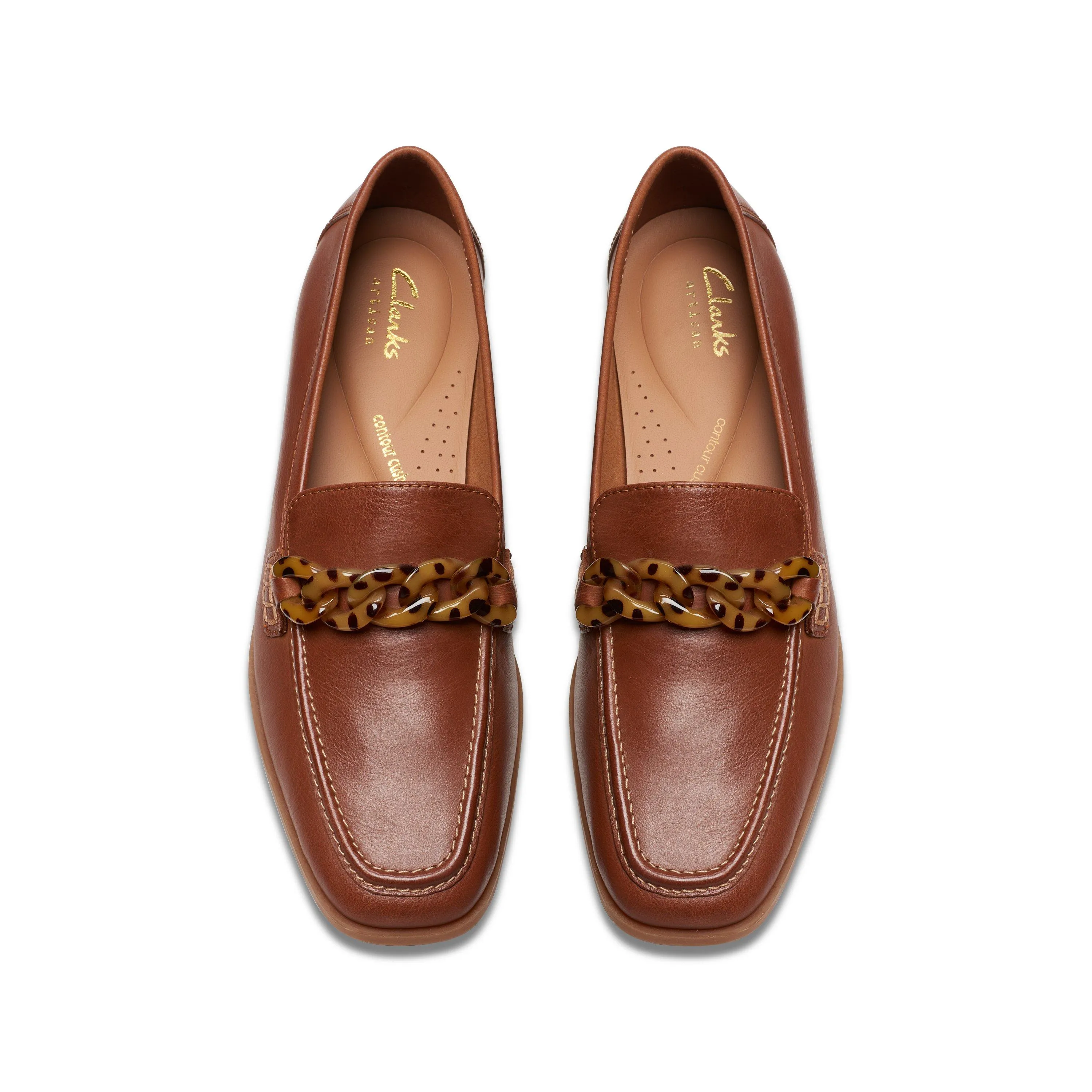 Clarks Sarafyna Iris en cuir marron