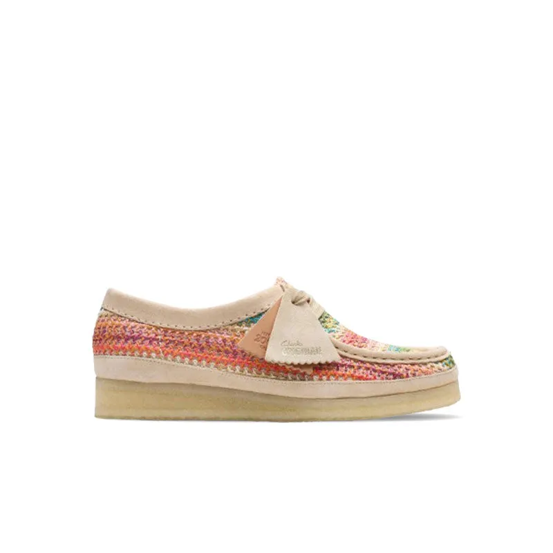 Clarks Femme Wallabee Multicolore Raffia 2618170
