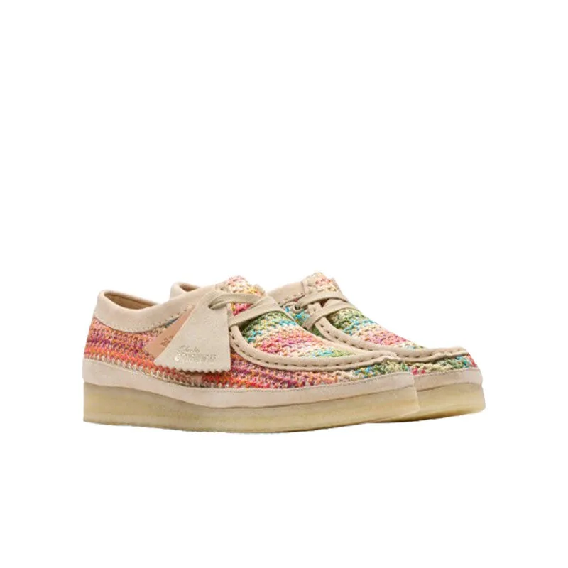 Clarks Femme Wallabee Multicolore Raffia 2618170
