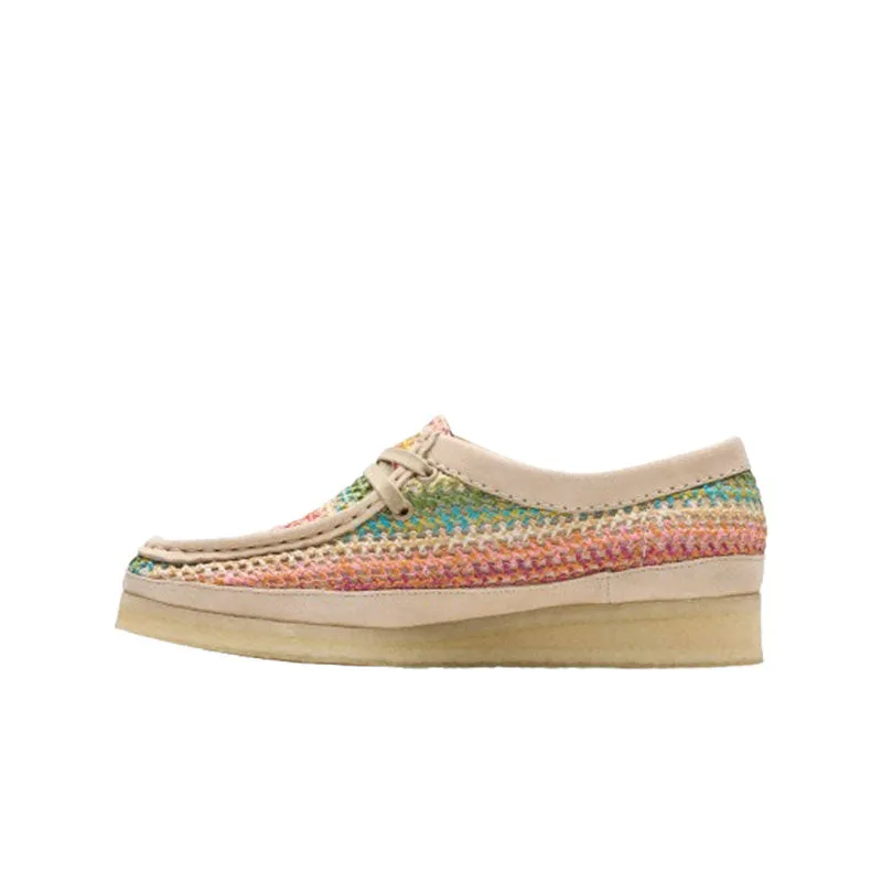 Clarks Femme Wallabee Multicolore Raffia 2618170