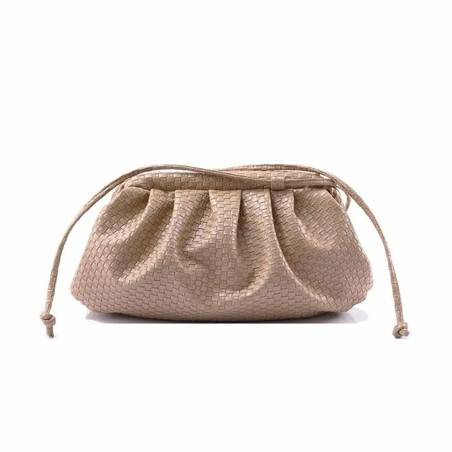 Sac nuage pour femmes, luxe, petit sac à main mignon pour dame, sac bandoulière, sac de jour, sac plissé en forme de ravioli, sac messager à l'épaule, sacs Fashion Nova