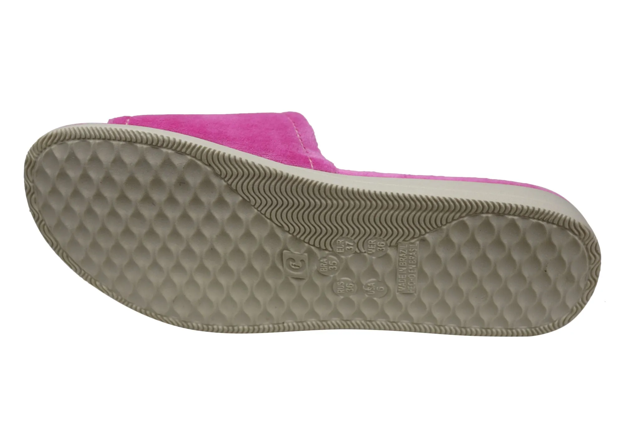 Comfortflex Relax Relaxo Pantoufles Femme à Bout Ouvert Fabriquées au Brésil Chaussures Comfortflex