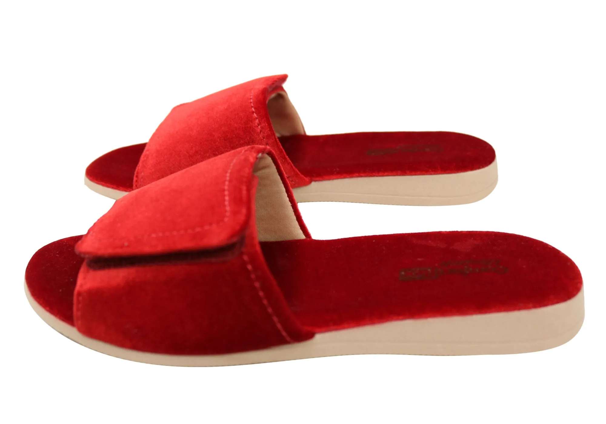 Comfortflex Relax Relaxo Pantoufles Femme à Bout Ouvert Fabriquées au Brésil Chaussures Comfortflex
