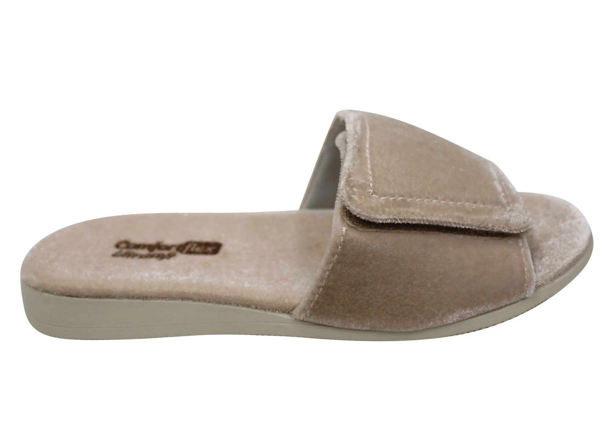 Comfortflex Relax Relaxo Pantoufles Femme à Bout Ouvert Fabriquées au Brésil Chaussures Comfortflex