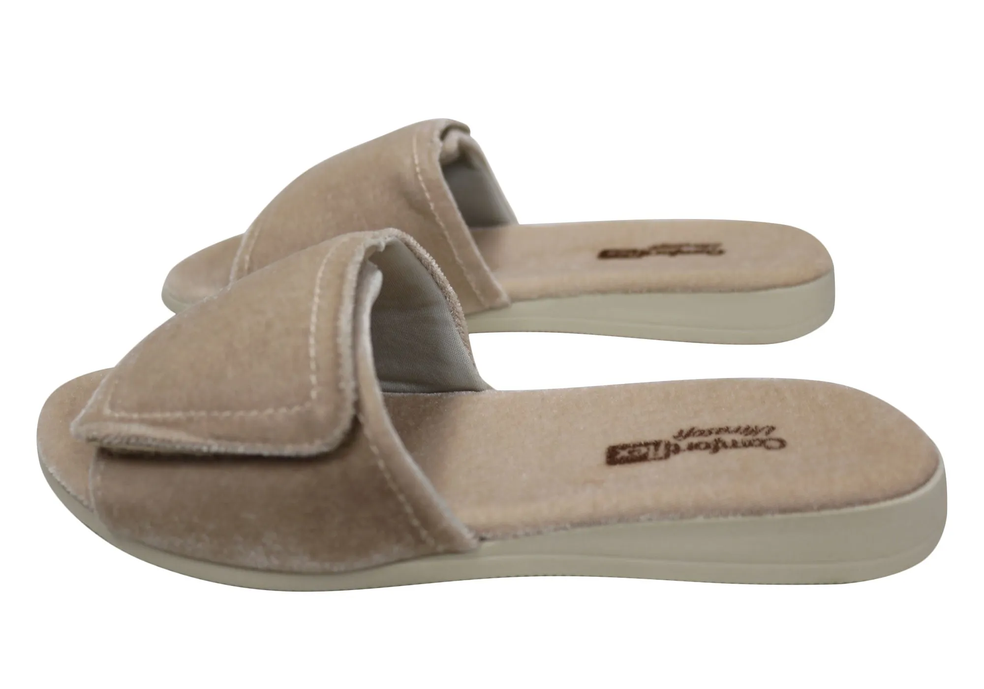 Comfortflex Relax Relaxo Pantoufles Femme à Bout Ouvert Fabriquées au Brésil Chaussures Comfortflex