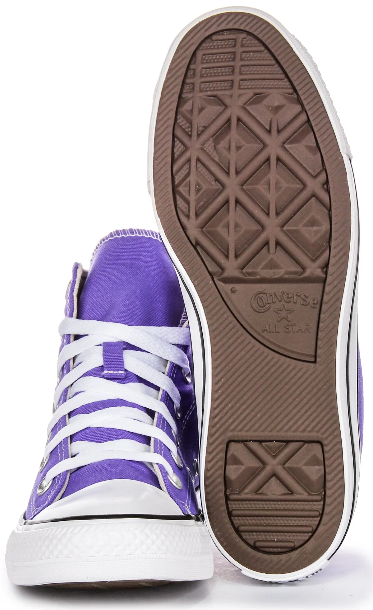 Converse All Star Hi Top A11570C en Violet Chaussures Converse