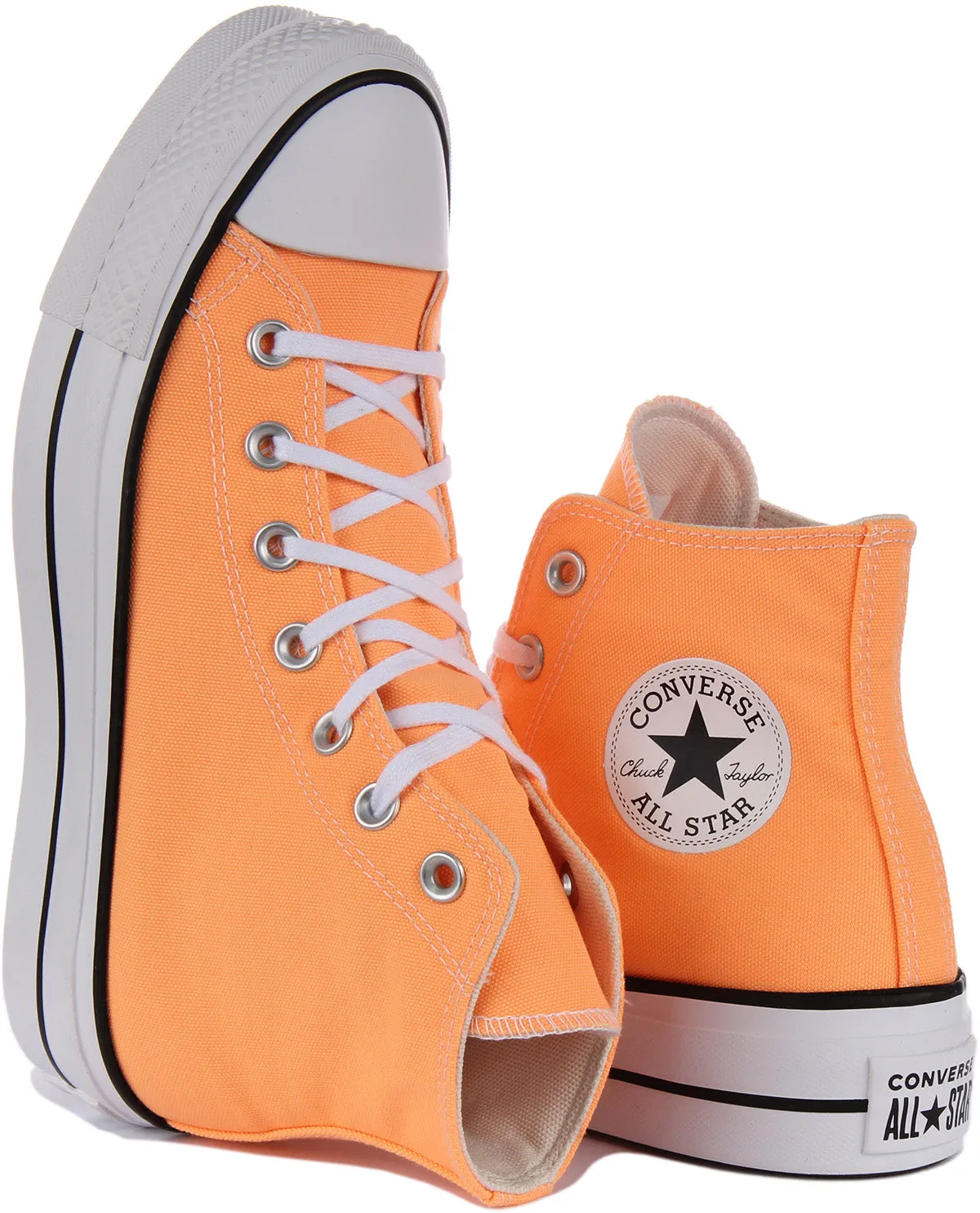 Converse All Star Lift A03052C en orange pour femmes Chaussures Converse