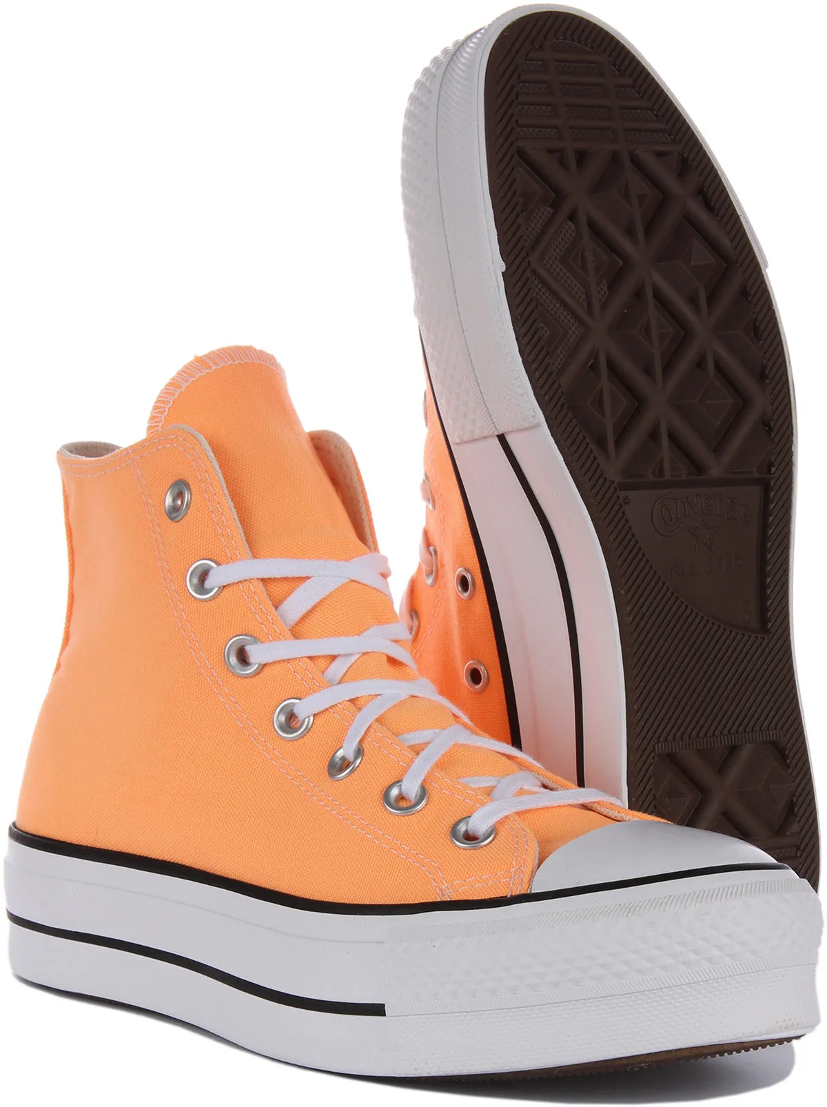 Converse All Star Lift A03052C en orange pour femmes Chaussures Converse
