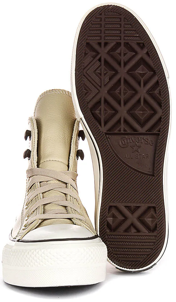 Converse All Star Lift A11158C En Crème Pour Femme Chaussures Converse