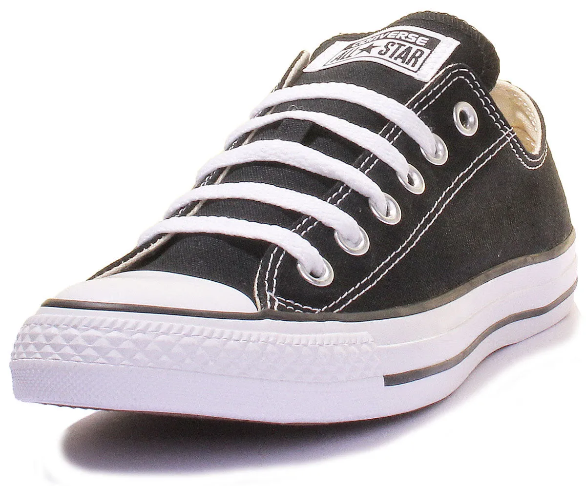 Converse All Star Low Trainer en noir pour femmes Chaussures Converse