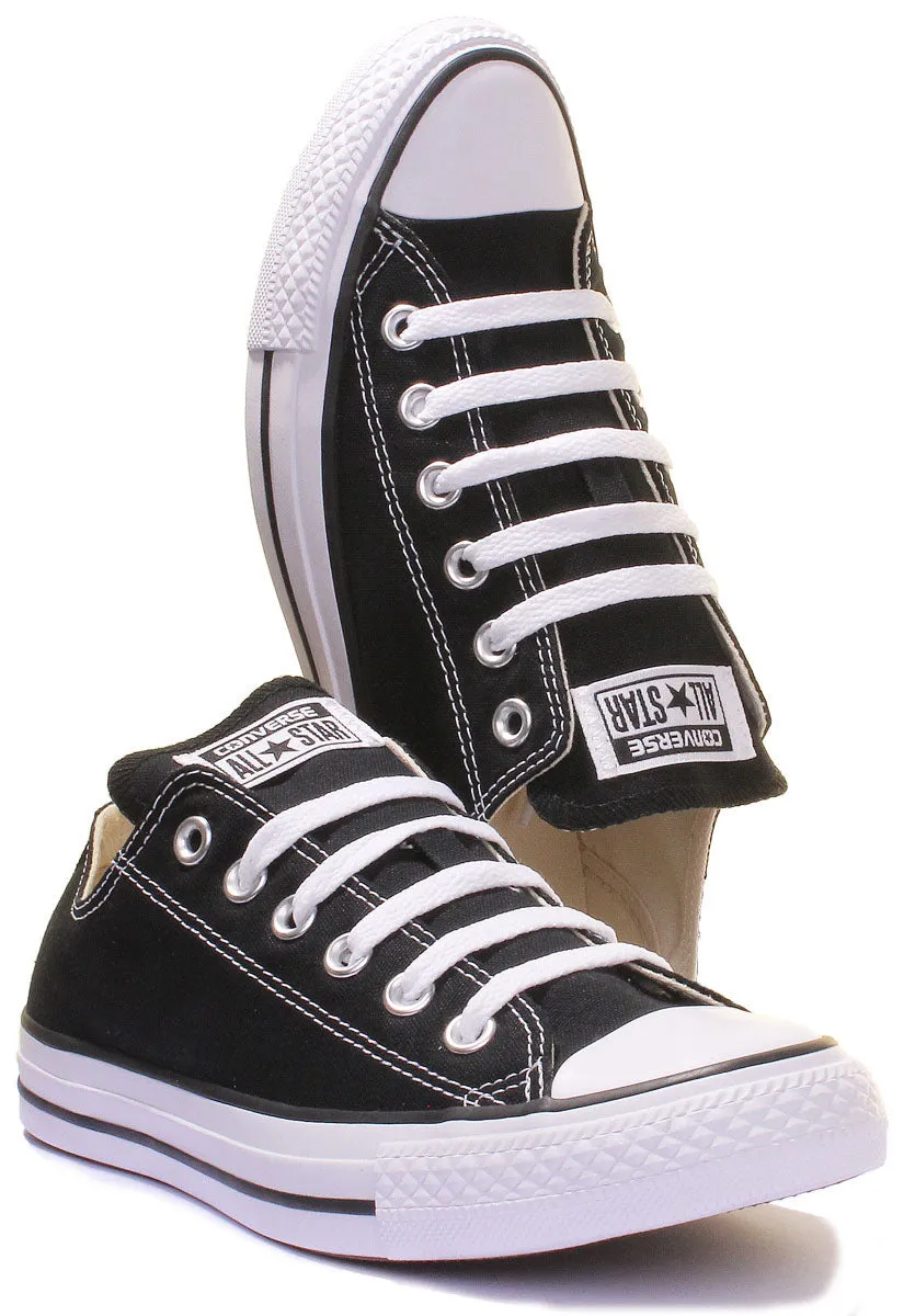 Converse All Star Low Trainer en noir pour femmes Chaussures Converse
