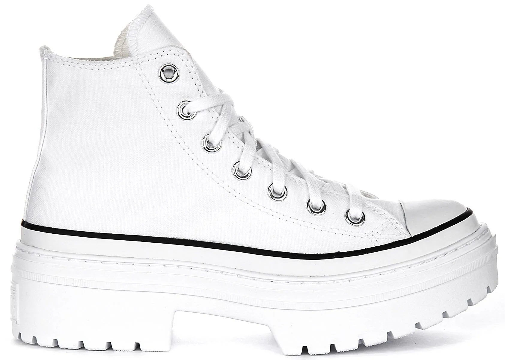 Converse All Star Lugged Plateforme Talon A10364C En Blanc