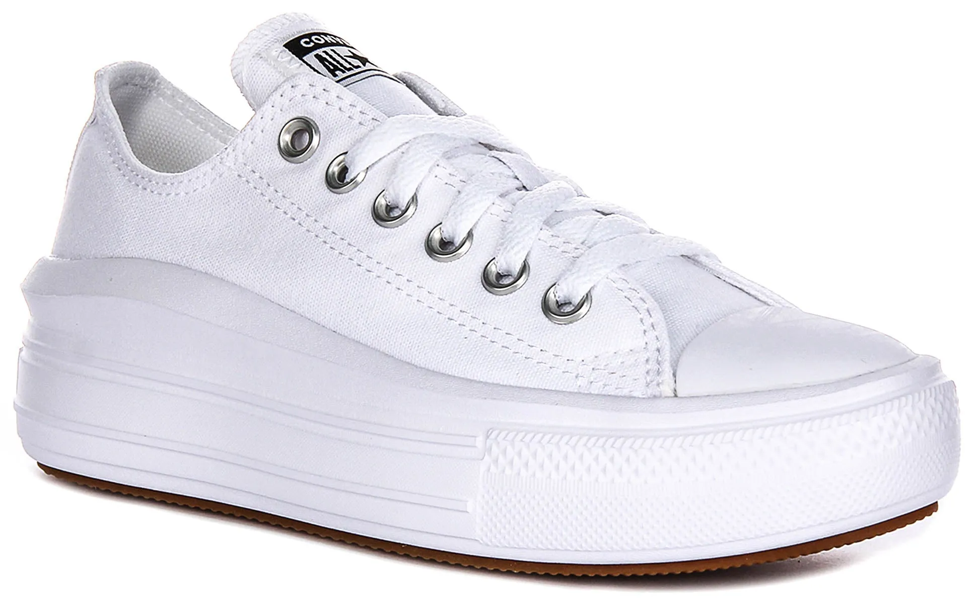 Converse All Star Move Plateforme 570257C Blanc Pour Femmes Chaussures Converse