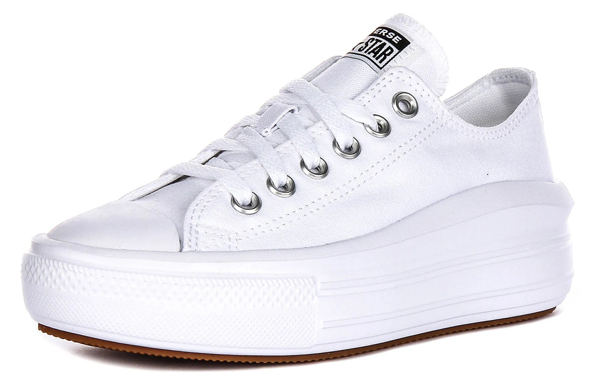 Converse All Star Move Plateforme 570257C Blanc Pour Femmes Chaussures Converse
