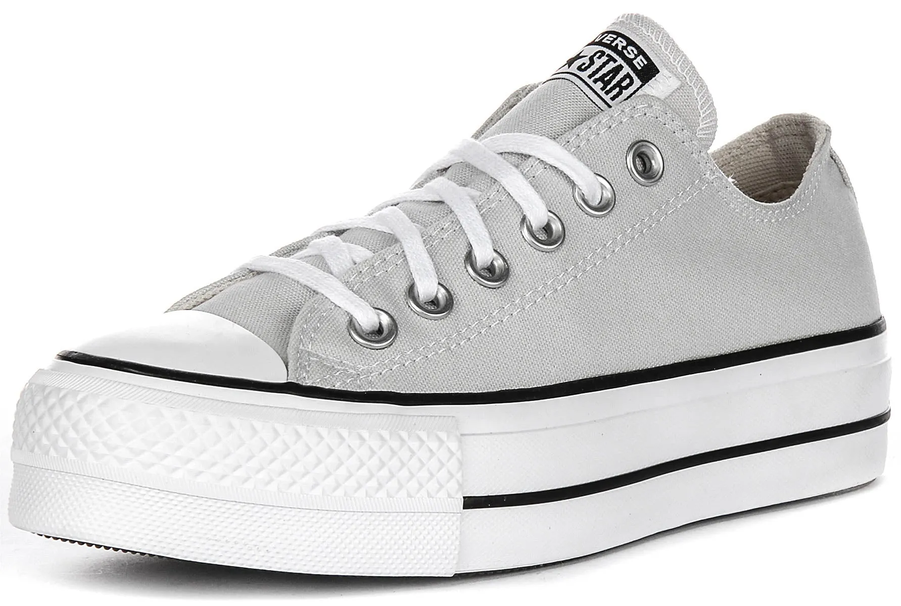 Converse All Star Ox Lift A11538C en chaussures gris clair Converse