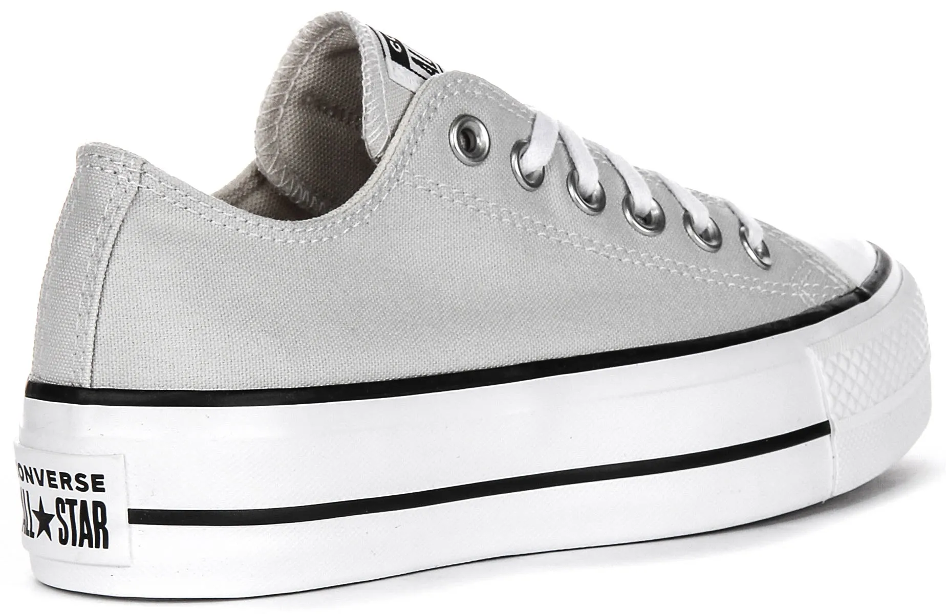Converse All Star Ox Lift A11538C en chaussures gris clair Converse