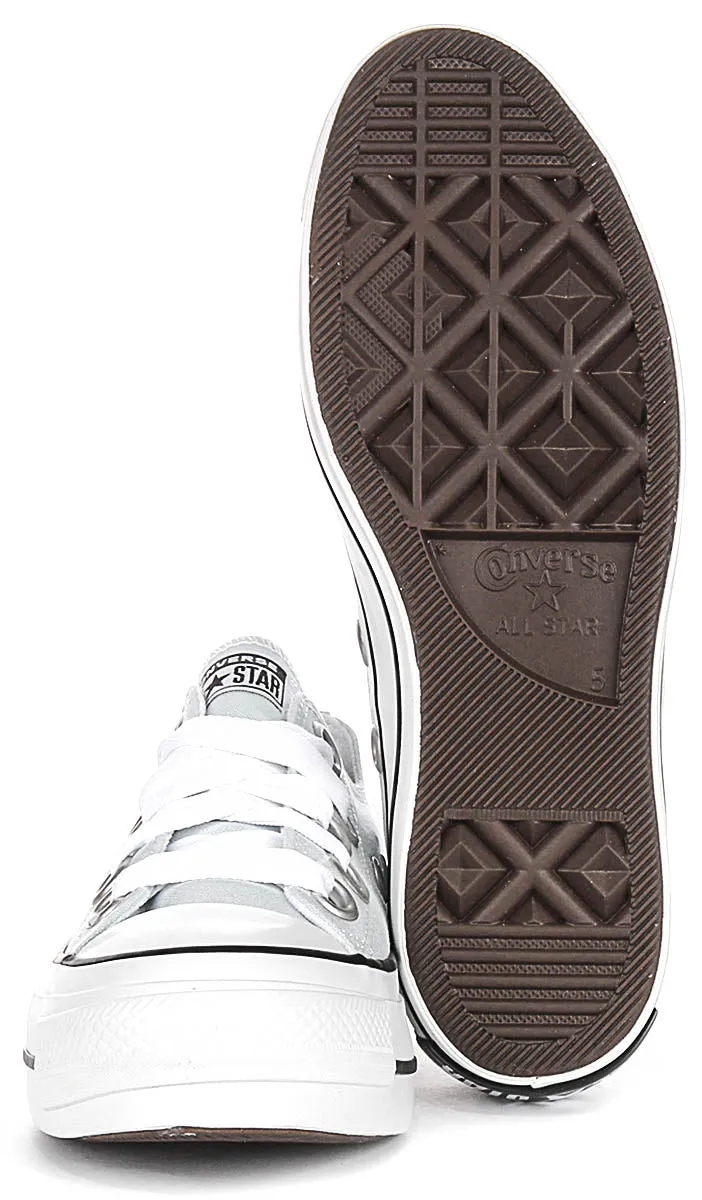 Converse All Star Platform Sketch Low A10426C en chaussures bleu clair Converse