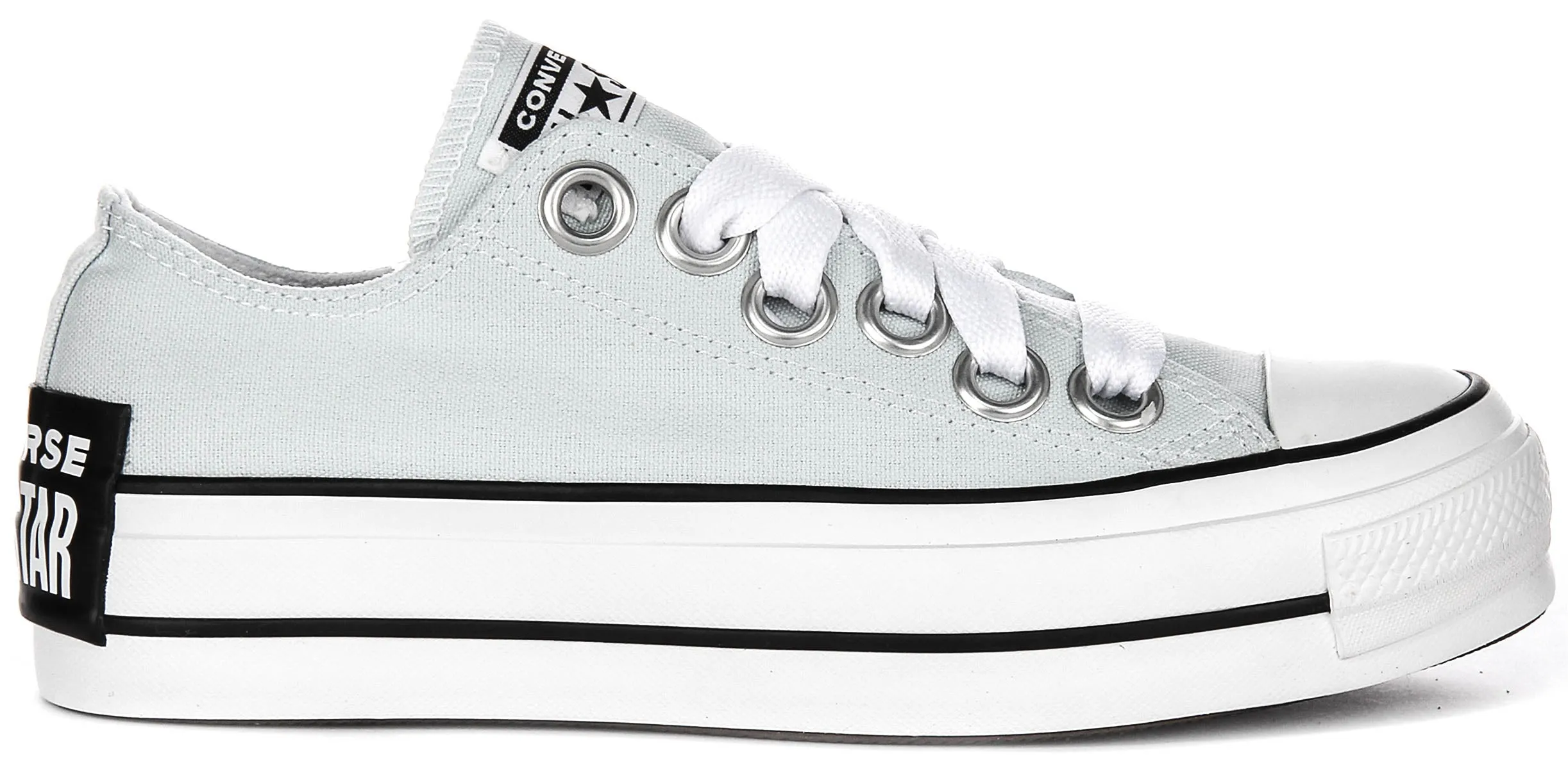 Converse All Star Platform Sketch Low A10426C en chaussures bleu clair Converse
