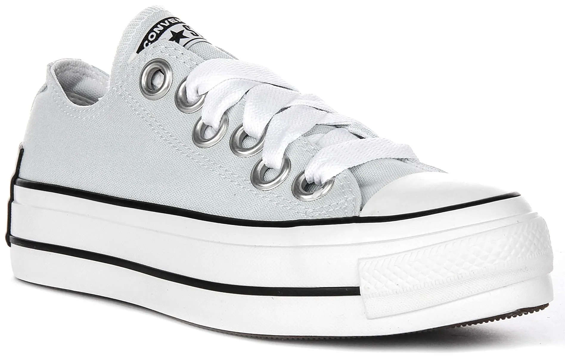 Converse All Star Platform Sketch Low A10426C en chaussures bleu clair Converse