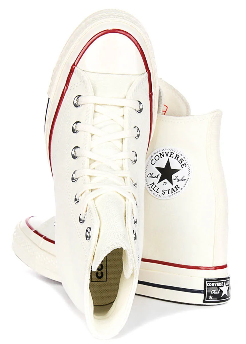 Converse Chuck 70s A12562C En Blanc Pour Femmes Chaussures à Plateforme Converse