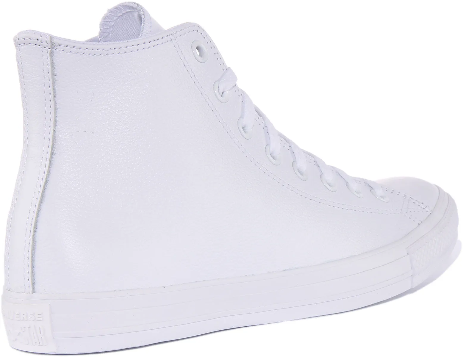 Converse Chuck Taylor All Star 1T406 en Chaussures en Cuir Blanc Converse