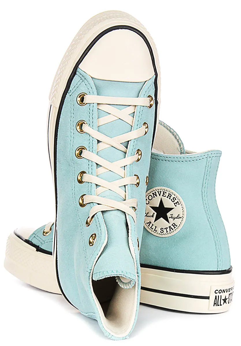 Converse Chuck Taylor All Star Lift A13824C En Bleu Blanc Pour Femmes Chaussures Converse