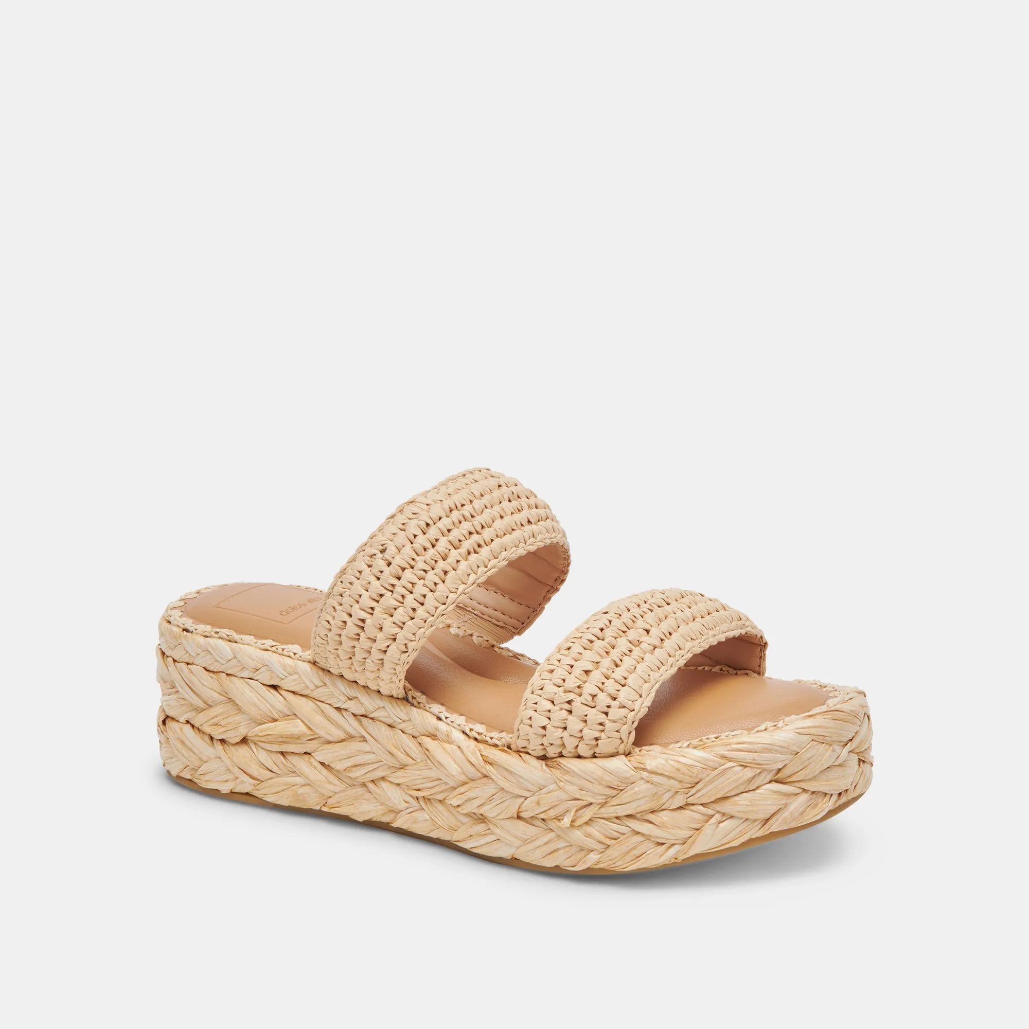 SANDALES CORLA LT EN RAFFIA NATUREL