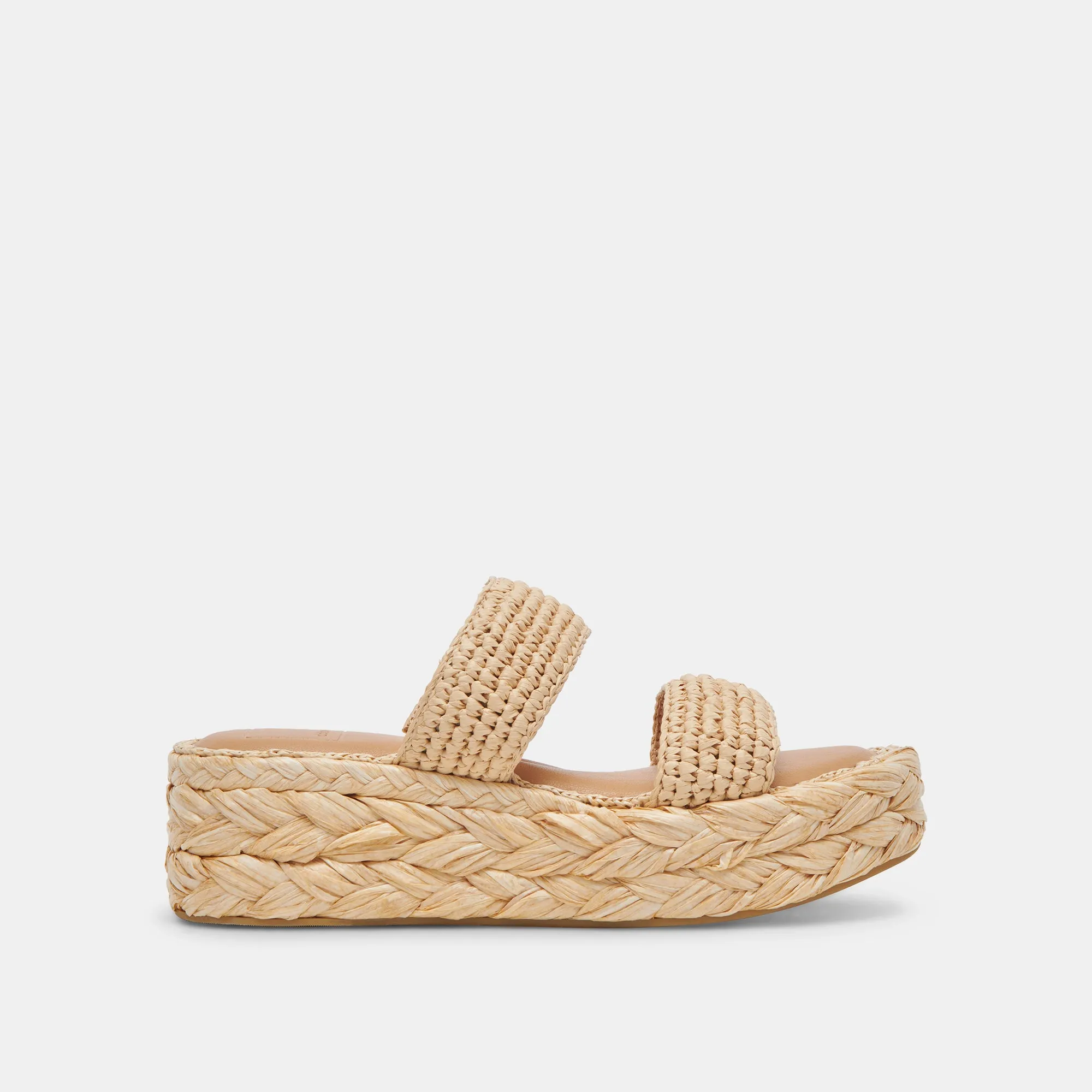 SANDALES CORLA LT EN RAFFIA NATUREL