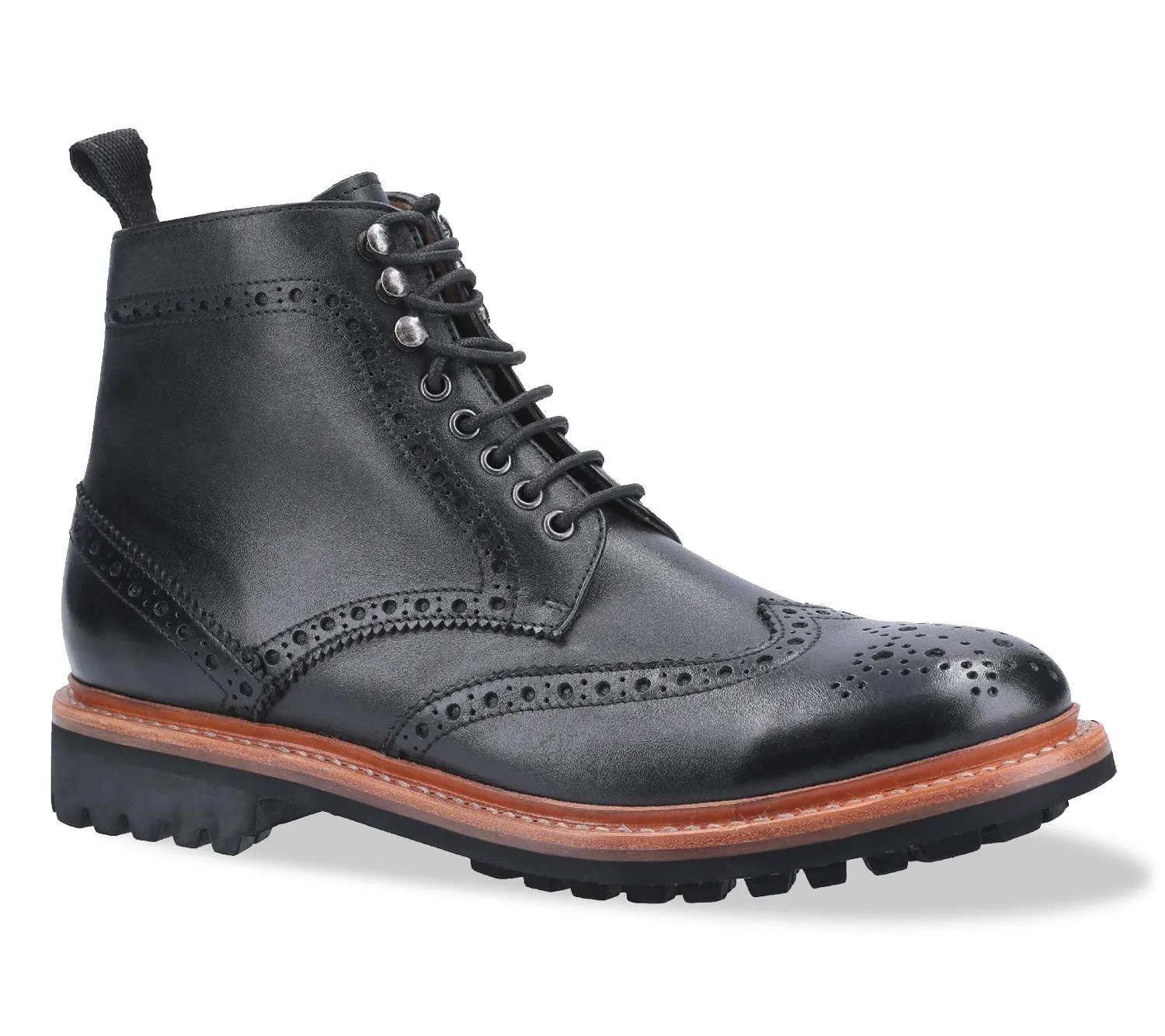 Bottes Brogue Commando Rissington des Cotswold - Chaussures Cotswold