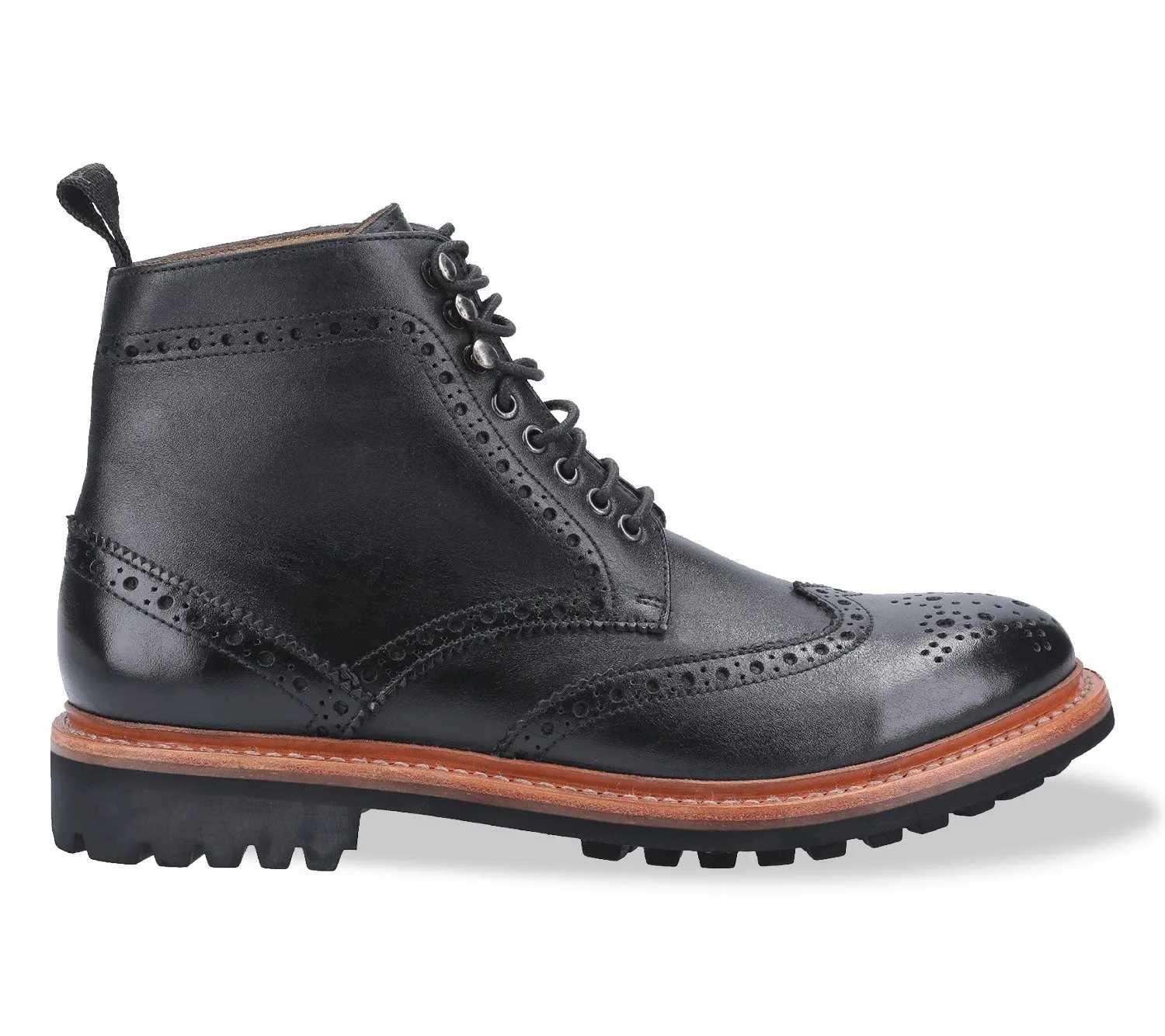 Bottes Brogue Commando Rissington des Cotswold - Chaussures Cotswold