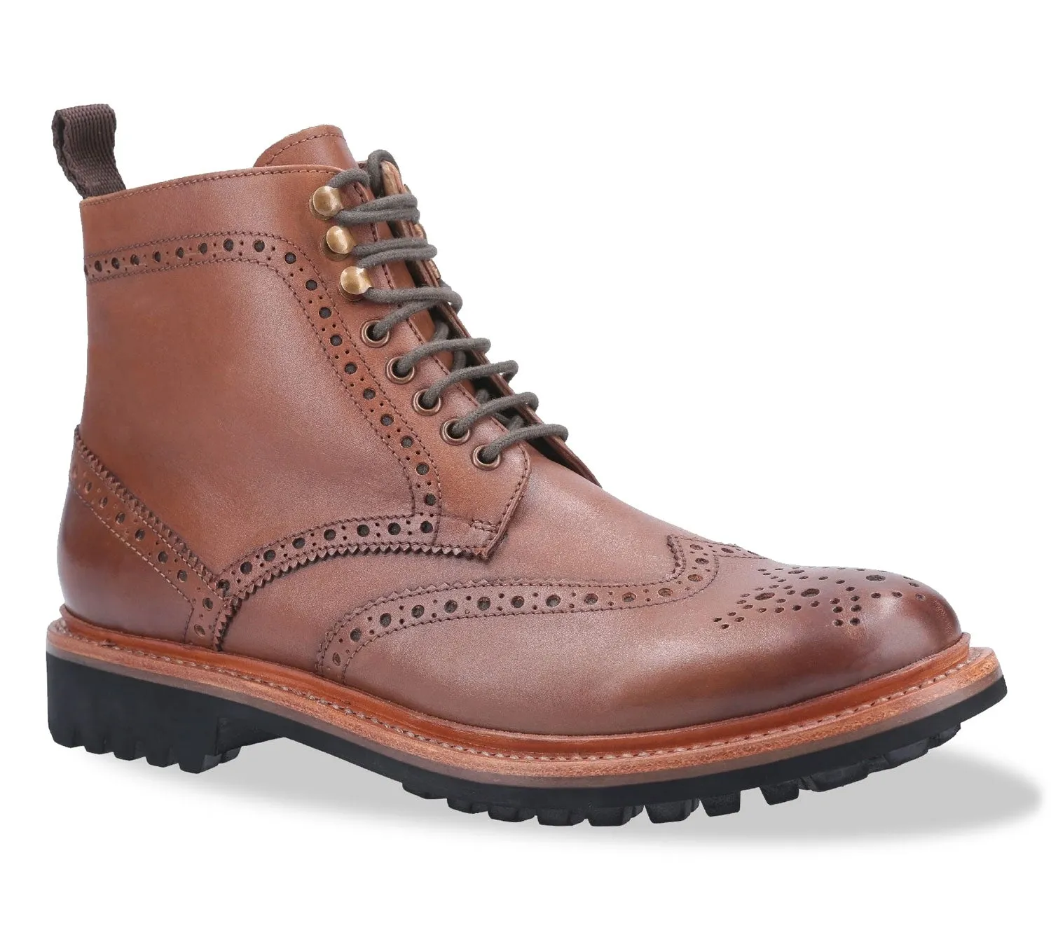 Bottes Brogue Commando Rissington des Cotswold - Chaussures Cotswold