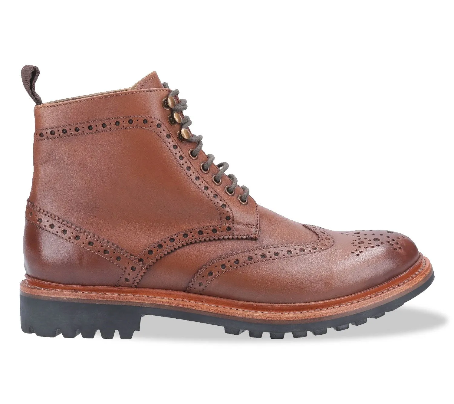 Bottes Brogue Commando Rissington des Cotswold - Chaussures Cotswold